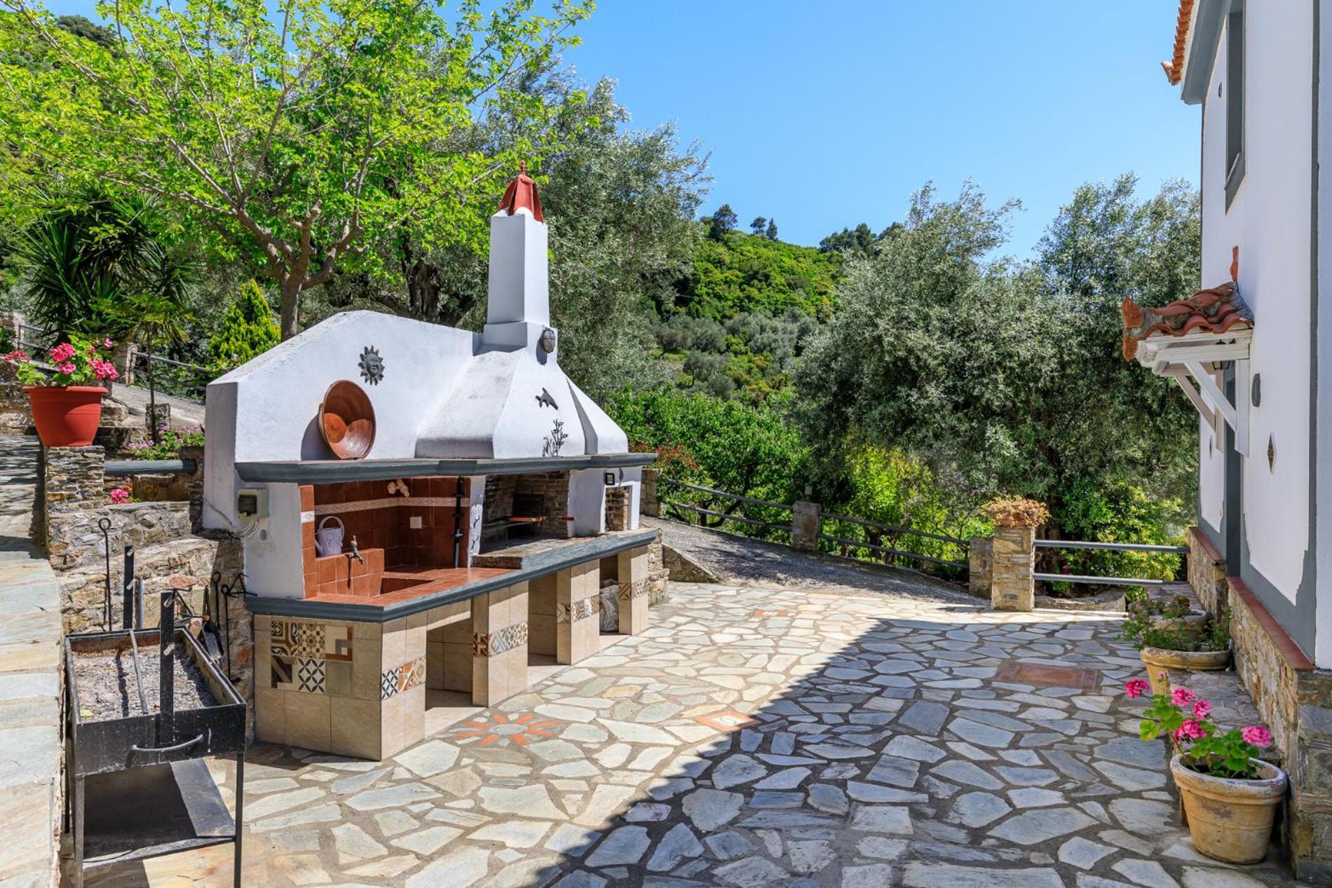 Villa Agia Marina Skópelos Eksteriør bilde