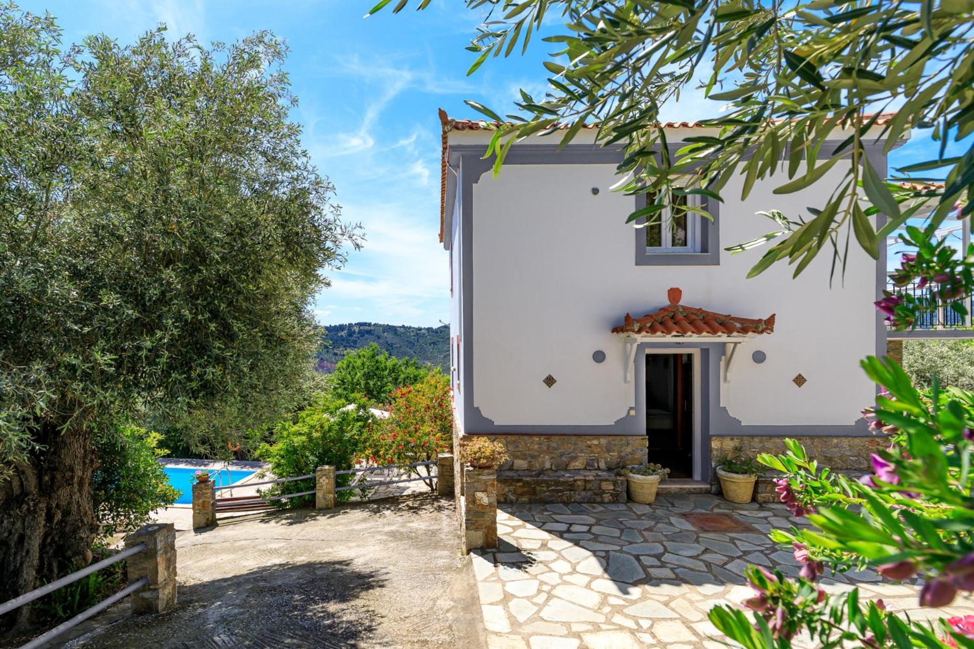 Villa Agia Marina Skópelos Eksteriør bilde