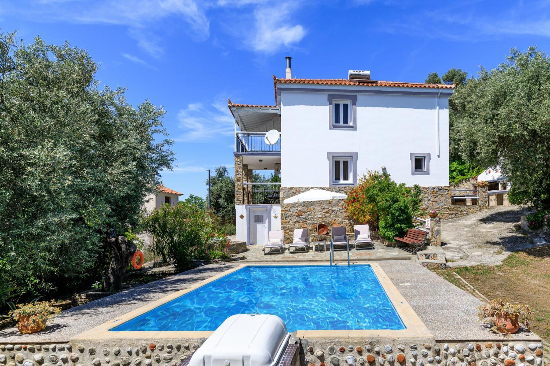 Villa Agia Marina Skópelos Eksteriør bilde