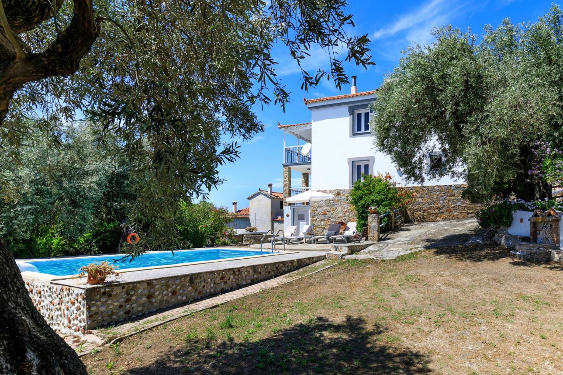 Villa Agia Marina Skópelos Eksteriør bilde